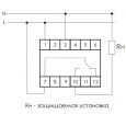 Реле контроля напряжения CP-710 150-300В, 16А, 1NO/NC,  встроенный таймер 