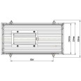 Светильник светодиодный GALAD АЗС LED-100 100W 4000К 230V 8500Lm IP65 -40/+40°С 346x251x124мм 5кг 