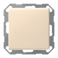 Заглушка Gira ClassiX Art Глянцевый кремовый (в сборе) 