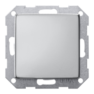 Заглушка Gira ClassiX Art Хром (в сборе) 