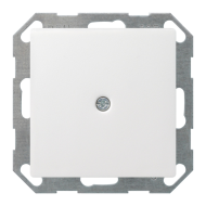 Вывод кабельный Gira E3 Глянцевый белый (в сборе) 