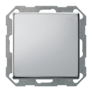 Выключатель одноклавишный Gira ClassiX Art Хром (в сборе) 