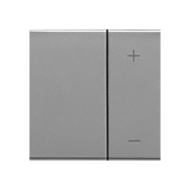 Светорегулятор для светодиодных диммируемых LED ламп Legrand Mosaic Алюминий (в сборе) 