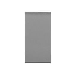 Кнопка (выключатель без фиксации) на 1 модуль Legrand Mosaic Алюминий (в сборе) 