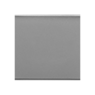 Кнопка (выключатель без фиксации) Legrand Mosaic Алюминий (в сборе) 