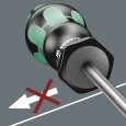 Отвертка с шестигранной сферической головкой 5.0 x 100mm Wera Kraftform Plus 352 