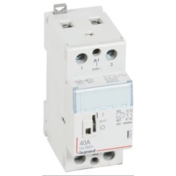 Контактор модульный Legrand CX3 24V 2 полюса 2НО 40А с ручным управлением 2 модуля 
