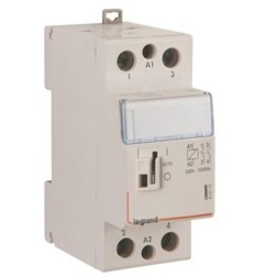 Контактор модульный Legrand CX3 230V 2 полюса 2НО 40А с ручным управлением 2 модуля 