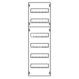 Панель под установку модульных устройств АВВ 1ряд/6 реек 72 модуля высота 900 мм STJ1 V 2A 