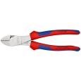 Кусачки боковые Knipex 200мм особой мощности хромированные с друхкомпонентными рукоятками 