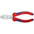 Кусачки боковые Knipex 160мм особой мощности хромированные с друхкомпонентными рукоятками 