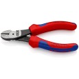 Кусачки боковые Knipex 140мм особой мощности фосфатированные с друхкомпонентными рукоятками 