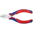 Кусачки боковые Knipex 110мм хромированные с двухкомпонентными рукоятками 