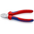 Кусачки боковые Knipex 160мм хромированные с двухкомпонентными рукоятками 