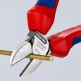 Кусачки боковые Knipex 140мм фосфатированные с двухкомпонентными рукоятками 