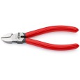 Кусачки боковые Knipex 140мм фосфатированные с однокомпонентными рукоятками 