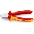 Кусачки диэлектрические Knipex 180мм двухкомпонентные ручки VDE 1000V 