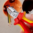 Кусачки диэлектрические Knipex 160мм двухкомпонентные ручки VDE 1000V 