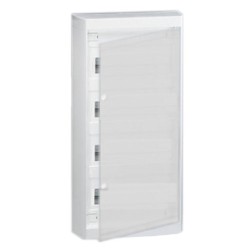 Щит Legrand Nedbox накладной на 48 (+4) модулей (4х12) с шинами N+PE с белой дверью 