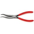 Длинногубцы механика Knipex 200мм изогнутые фосфатированные с однокомпонентными рукоятками 