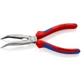 Длинногубцы изогнутые с режущими кромками Knipex 160мм фосфатированные двухкомпонентные рукоятки 