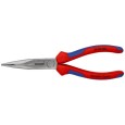 Длинногубцы изогнутые с режущими кромками Knipex 160мм фосфатированные двухкомпонентные рукоятки 