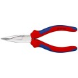 Длинногубцы изогнутые с режущими кромками Knipex 160мм хромированные 