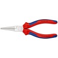 Круглогубцы прямые Knipex 160мм хромированные с двухкомпонентными рукоятками 