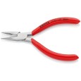 Длинногубцы прямые с режущими кромками Knipex 125мм хромированные с однокомпонентными рукоятками 