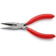 Длинногубцы прямые с режущими кромками Knipex 140мм фосфатированные с однокомпонентными рукоятками 