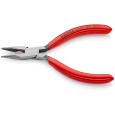 Длинногубцы прямые с режущими кромками Knipex 125мм фосфатированные с однокомпонентными рукоятками 