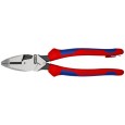 Пассатижи электромонтера Knipex 240мм фосфатированные со страховочным кольцом 