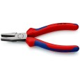 Плоскогубцы Knipex 160мм черненые с двухкомпонентными рукоятками 