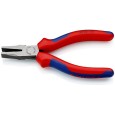 Плоскогубцы Knipex 140мм черненые с двухкомпонентными рукоятками 