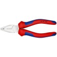 Пассатижи комбинированные Knipex 160мм хромированные с двухкомпонентными рукоятками 