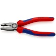 Пассатижи комбинированные Knipex 200мм фосфатированные с двухкомпонентными рукоятками 