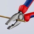 Пассатижи комбинированные Knipex 180мм фосфатированные с двухкомпонентными рукоятками 