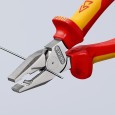 Пассатижи Knipex усиленные 180мм с изолированными двухкомпонентными рукоятками VDE 1000V 