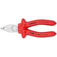 Пассатижи Knipex 180мм с изолированными однокомпонентными рукоятками VDE 1000V 