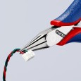 Плоскогубцы захватные Knipex плоско-круглые губки для электроники 115мм 