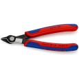 Прецизионные кусачки Knipex 125мм для электроники вороненые с зажимом для проволоки 