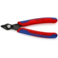 Прецизионные кусачки Knipex 125мм для электроники вороненые с двухкомпонентными рукоятками 