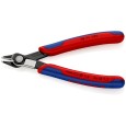 Прецизионные кусачки Knipex 125мм для электроники вороненые с зажимом для проволоки 