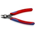 Прецизионные кусачки Knipex 140мм для электроники вороненые с двухкомпонентными рукоятками 