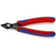 Прецизионные кусачки Knipex 125мм для электроники вороненые с двухкомпонентными рукоятками 