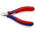 Кусачки боковые Knipex 115мм для электроники с двухкомпонентными рукоятками 