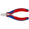 Кусачки боковые Knipex 115мм для электроники с двухкомпонентными рукоятками 