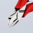 Кусачки боковые Knipex 115мм для электроники с однокомпонентными рукоятками 