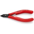 Кусачки боковые Knipex 125мм для электроники вороненые с однокомпонентными рукоятками 