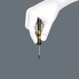 Отвертка звездочка TORX TX 6 x 40mm антистатическая ESD для электроники Wera Kraftform Micro 1567 